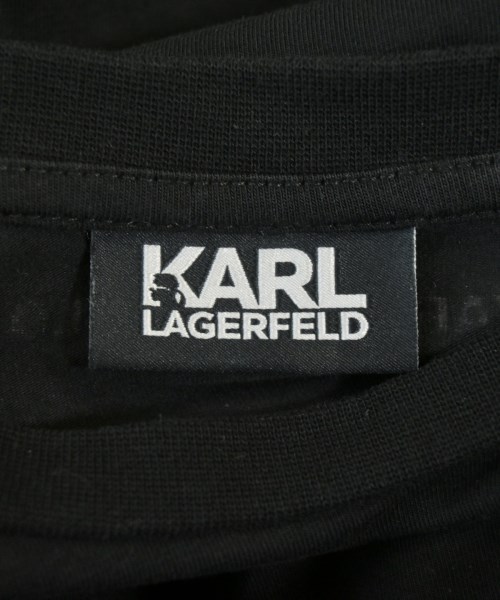 KARL LAGERFELD（カールラガーフェルド）Tシャツ・カットソー 黒 サイズ:M メンズ/2200682729048