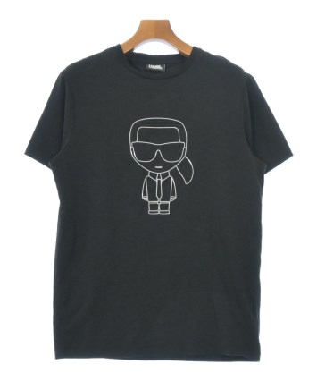カールラガーフェルド Karl Lagerfeld 236W1607 シャツ KARL LAGERFELD（カールラガーフェルド）Tシャツ・カットソー 黒