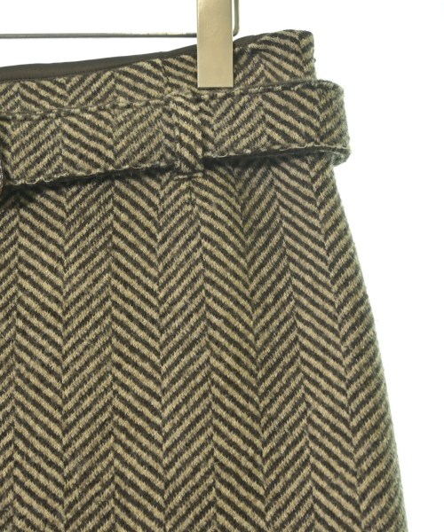 Max Mara（マックスマーラ）ひざ丈スカート 茶 サイズ:40(M位) レディース/2200636145016