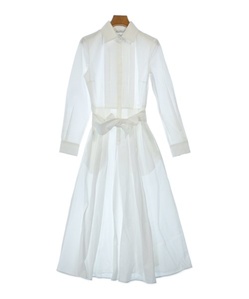 Max Mara(マックスマーラ)ワンピース 白 サイズ:34(XXS位)/2200637925129