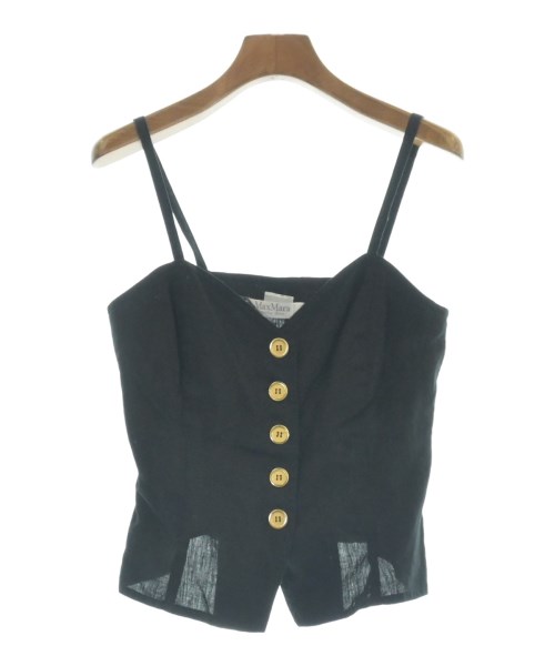 Max Mara(マックスマーラ)ベスト 黒 サイズ:38(S位)/2200638797060