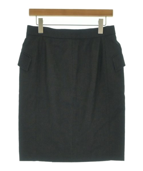 Max Mara（マックスマーラ）ひざ丈スカート 紺 サイズ:40(M位) レディース/2200622621043