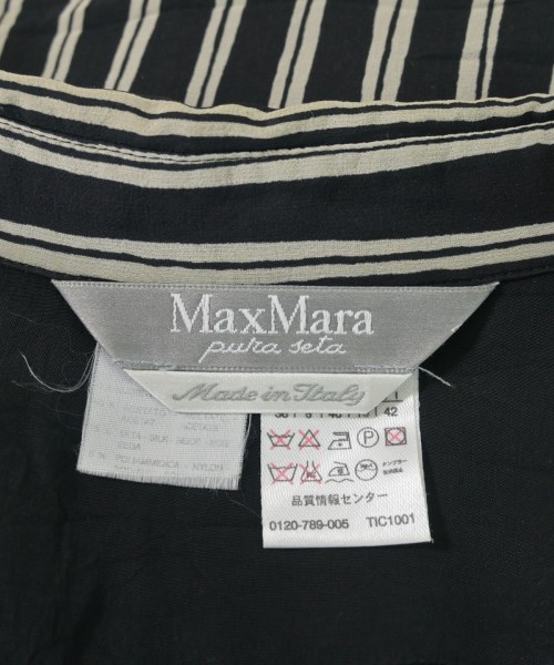 Max Mara（マックスマーラ）シャツワンピース 黒 サイズ:42(M位) レディース/2200637728065