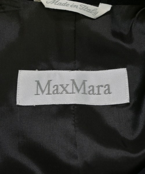 Max Mara（マックスマーラ）ステンカラーコート 黒 サイズ:40(M位) レディース/2200643694019