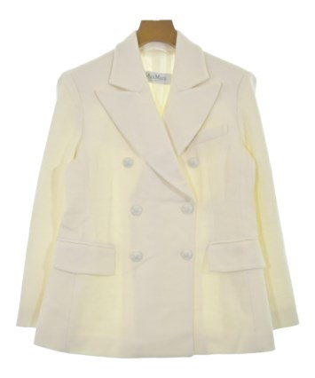 Max Mara（マックスマーラ）テーラードジャケット 白 サイズ:44(L位