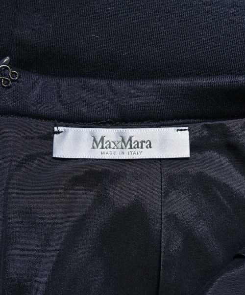 Max Mara（マックスマーラ）ひざ丈スカート 紺 サイズ:36(XS位) レディース/2200582531109