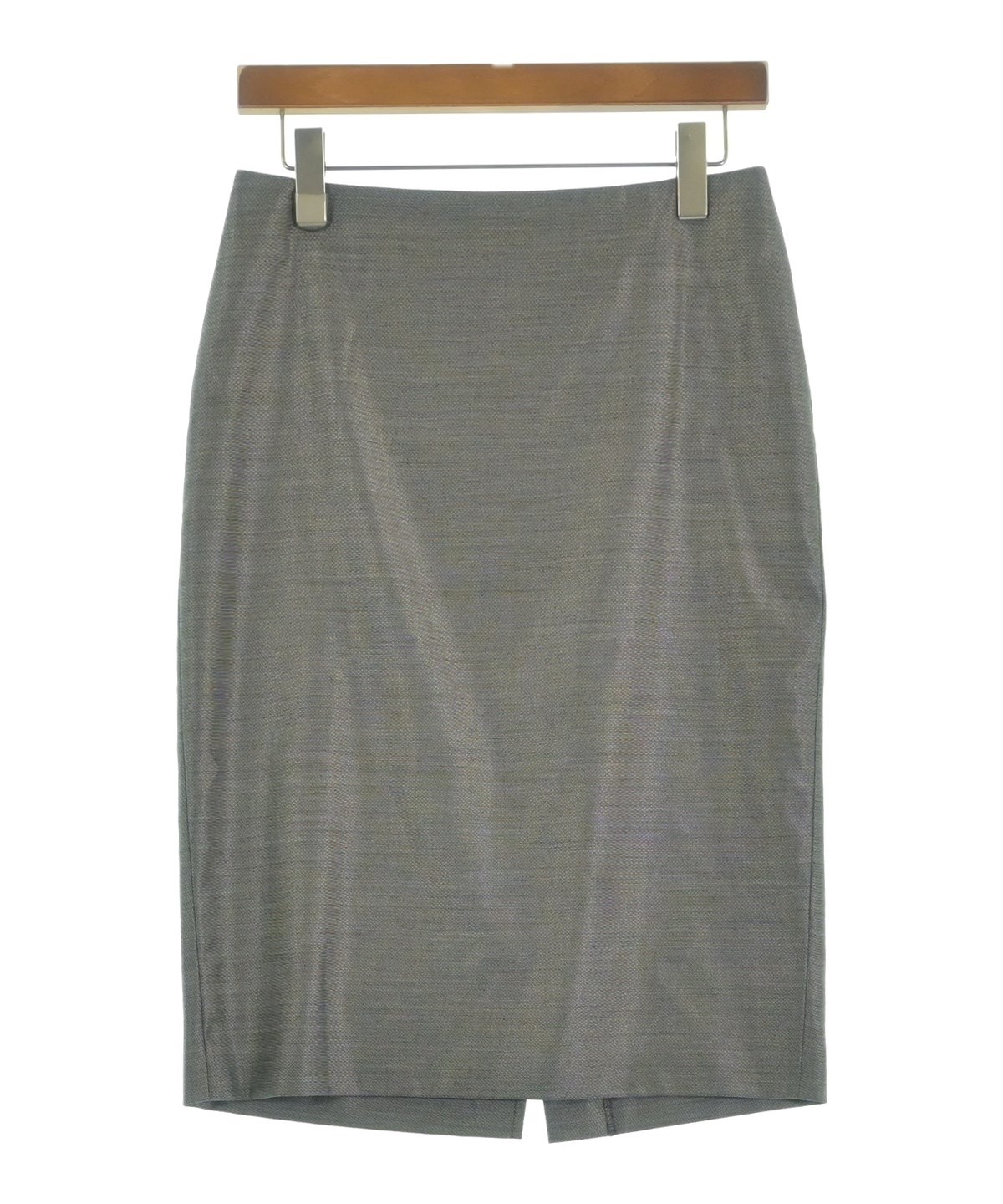 Max Mara（マックスマーラ）ひざ丈スカート グレー サイズ:42(M