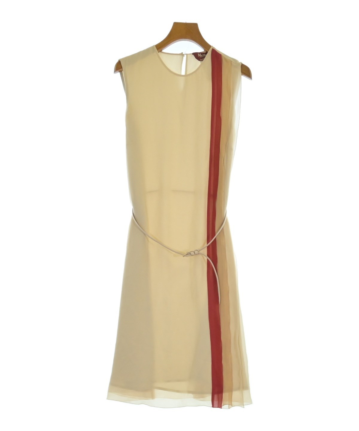 Max Mara（マックスマーラ）ワンピース ベージュ サイズ:42(M位