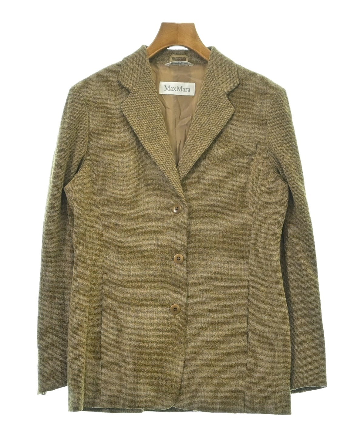 Max Mara（マックスマーラ）テーラードジャケット ベージュ サイズ:40