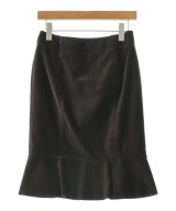 Max Mara（マックスマーラ）ひざ丈スカート 茶 サイズ:36(XS位) レディース/2200616282205