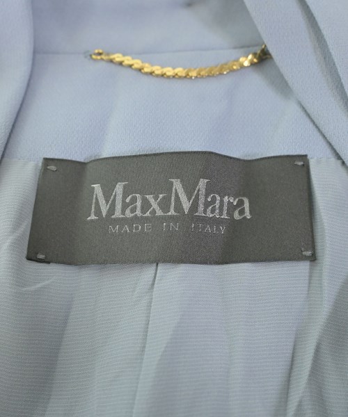 Max Mara（マックスマーラ）ノーカラージャケット 青 サイズ:38(S位) レディース/2200622278025