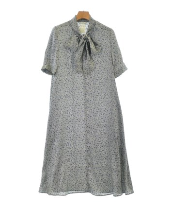 【ミコミン】 マックスマーラ　ワンピース　チュニック　ロープ柄　総柄 ミコミン】 マックスマーラ ワンピース チュニック ロープ柄 総柄