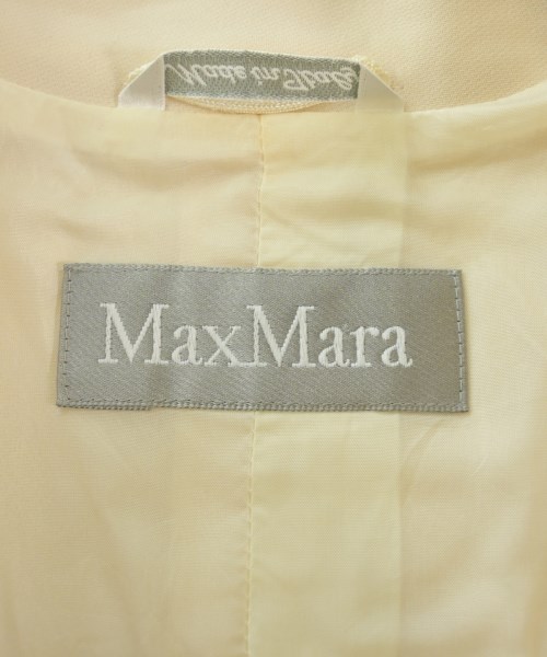 Max Mara（マックスマーラ）カジュアルジャケット 白 サイズ:40(M位) レディース/2200625106165