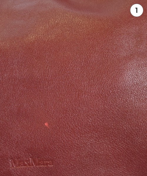 Max Mara（マックスマーラ）ショルダーバッグ 赤 サイズ:- レディース/2200629540019