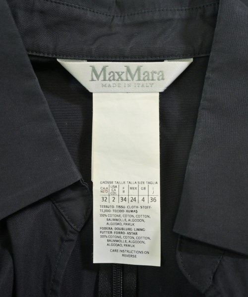 Max Mara（マックスマーラ）ワンピース 黒 サイズ:36(XS位) レディース/2200626869083