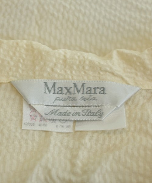 Max Mara（マックスマーラ）ブラウス 黄 サイズ:42(M位) レディース/2200619508043