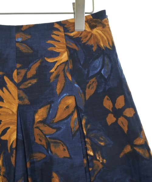 Max Mara（マックスマーラ）ひざ丈スカート 紺 サイズ:38(S位) レディース/2200620384025