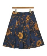 Max Mara（マックスマーラ）ひざ丈スカート 紺 サイズ:38(S位) レディース/2200620384025
