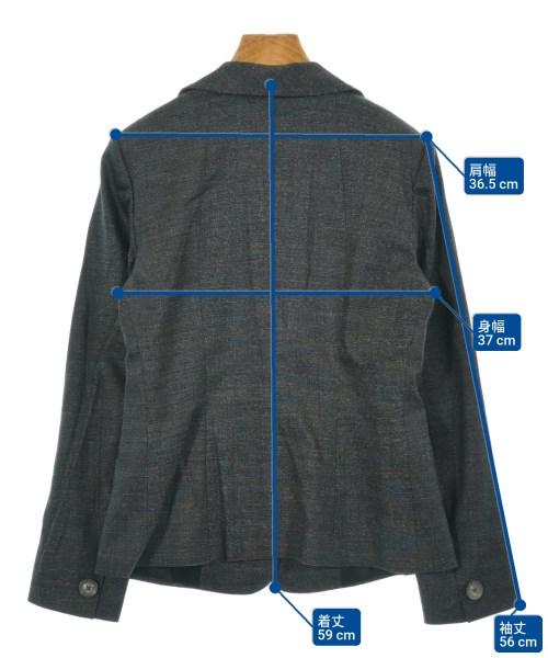Max Mara（マックスマーラ）ジャケット グレー サイズ:36(XS位) レディース/2200629376045
