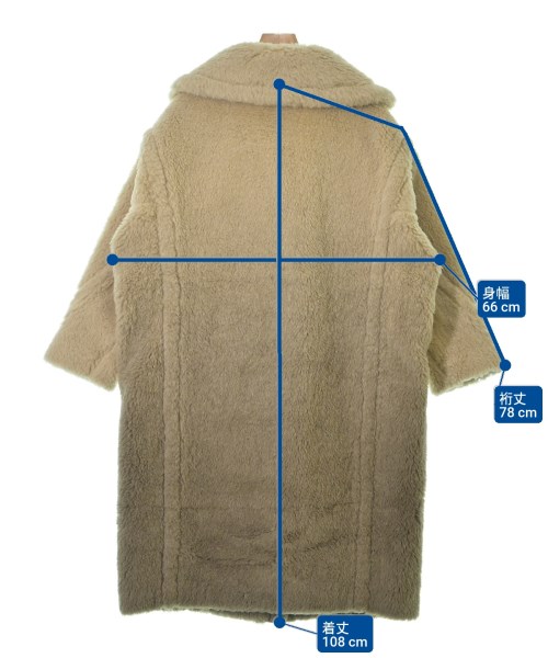 Max Mara（マックスマーラ）チェスターコート ベージュ サイズ:XS レディース/2200633736019