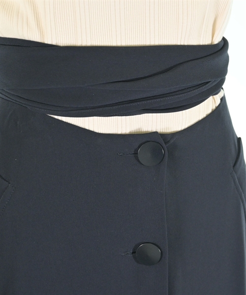 Max Mara（マックスマーラ）ひざ丈スカート 紺 サイズ:38(S位) レディース/2200611353023