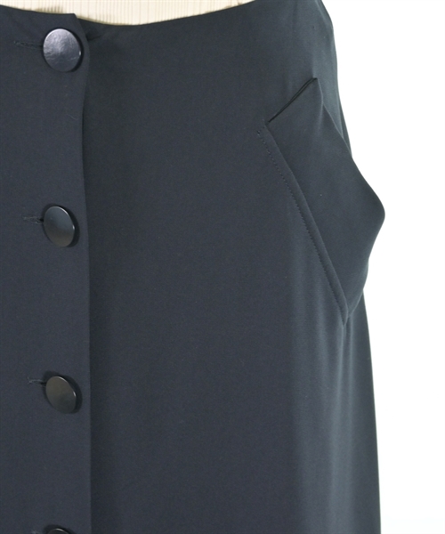 Max Mara（マックスマーラ）ひざ丈スカート 紺 サイズ:38(S位) レディース/2200611353023