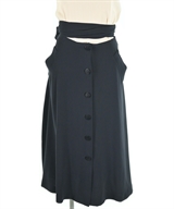 Max Mara（マックスマーラ）ひざ丈スカート 紺 サイズ:38(S位) レディース/2200611353023
