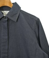 Max Mara（マックスマーラ）シャツワンピース 紺 サイズ:40(M位) レディース/2200611267016