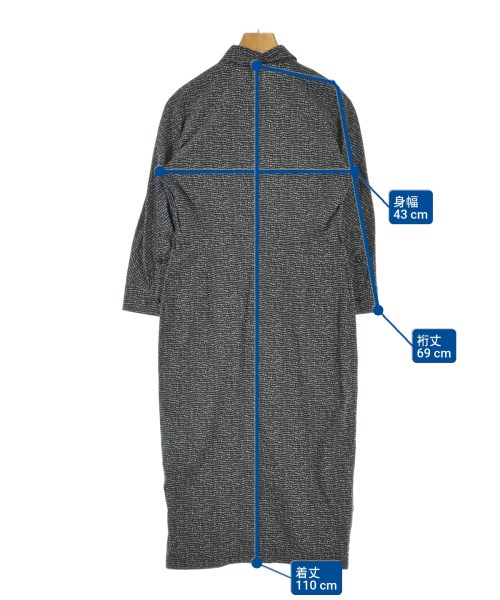 Max Mara（マックスマーラ）シャツワンピース 黒 サイズ:42(M位) レディース/2200668459020