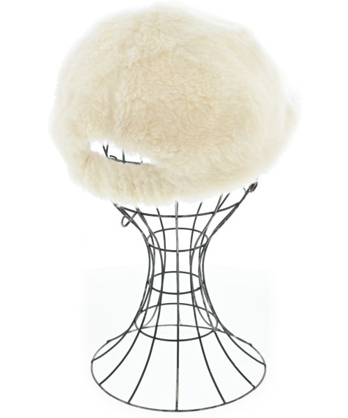 Max Mara（マックスマーラ）キャップ 白 サイズ:57cm レディース/2200668746328