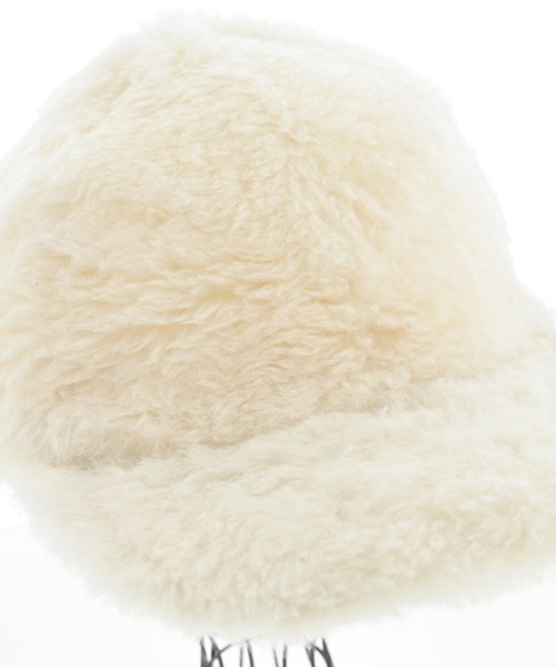 Max Mara（マックスマーラ）キャップ 白 サイズ:57cm レディース/2200668746328