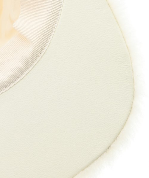 Max Mara（マックスマーラ）キャップ 白 サイズ:57cm レディース/2200668746328