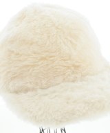 Max Mara（マックスマーラ）キャップ 白 サイズ:57cm レディース/2200668746328
