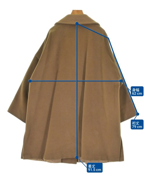 Max Mara（マックスマーラ）チェスターコート 茶 サイズ:42(M位) レディース/2200674163010