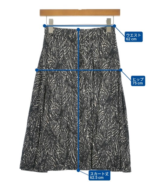 Max Mara（マックスマーラ）ひざ丈スカート 黒 サイズ:38(S位) レディース/2200669483031