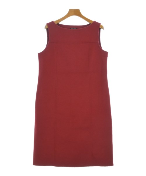Max Mara(マックスマーラ)ワンピース 赤 サイズ:42(M位)/2200675980029