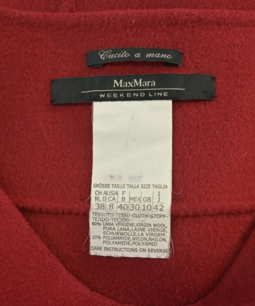 Max Mara（マックスマーラ）ワンピース 赤 サイズ:42(M位) レディース/2200675980029