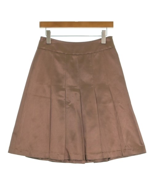 Max Mara(マックスマーラ)ひざ丈スカート 茶 サイズ:40(M位)/2200677714332