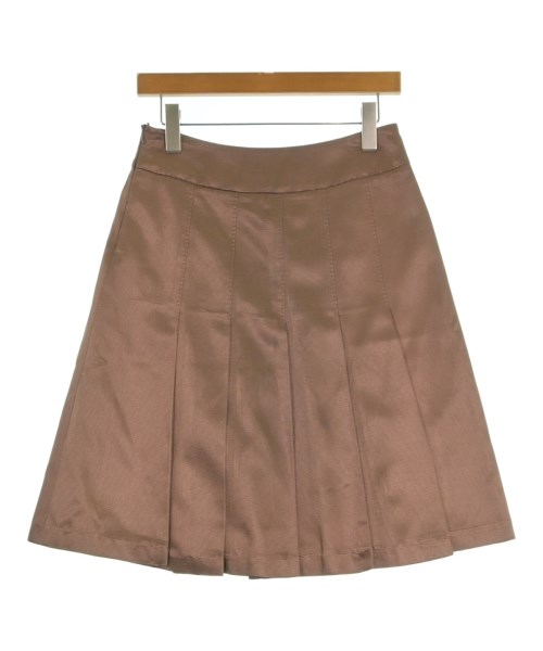 Max Mara（マックスマーラ）ひざ丈スカート 茶 サイズ:40(M位) レディース/2200677714332