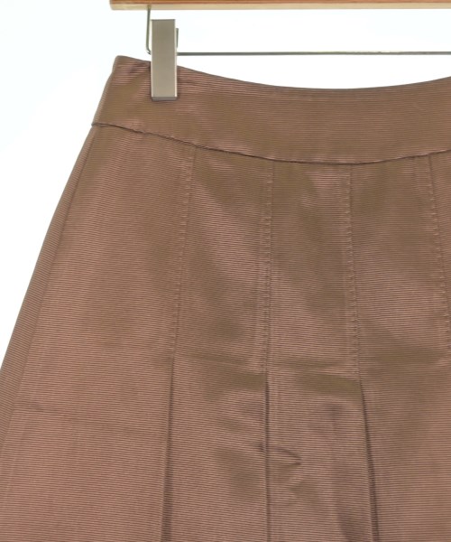 Max Mara（マックスマーラ）ひざ丈スカート 茶 サイズ:40(M位) レディース/2200677714332