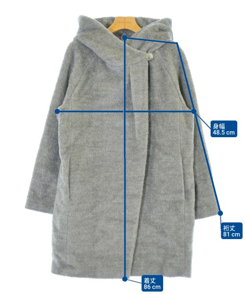 Max Mara STUDIO（マックスマーラ　ストゥーディオ）その他 グレー サイズ:36(XS位) レディース/2200678564011