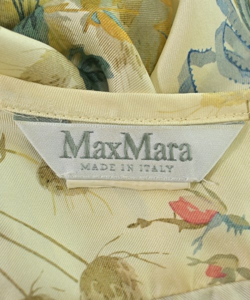 Max Mara（マックスマーラ）ワンピース 黄 サイズ:F レディース/2200679114024