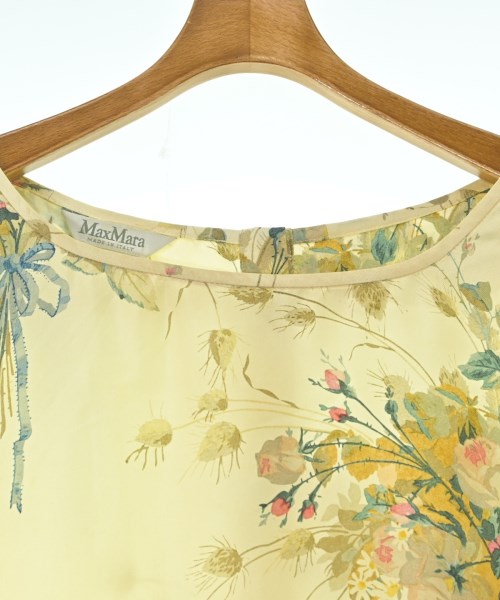 Max Mara（マックスマーラ）ワンピース 黄 サイズ:F レディース/2200679114024