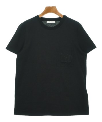 【美品】クリーニング済　マックスマーラTシャツ 2枚セット Max Mara（マックスマーラ）Tシャツ・カットソー 黒 サイズ:L