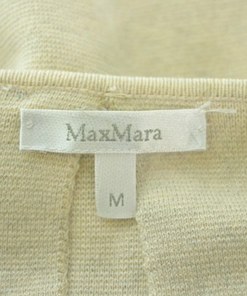 Max Mara（マックスマーラ）ノーカラージャケット ベージュ サイズ:M レディース/2200680414045