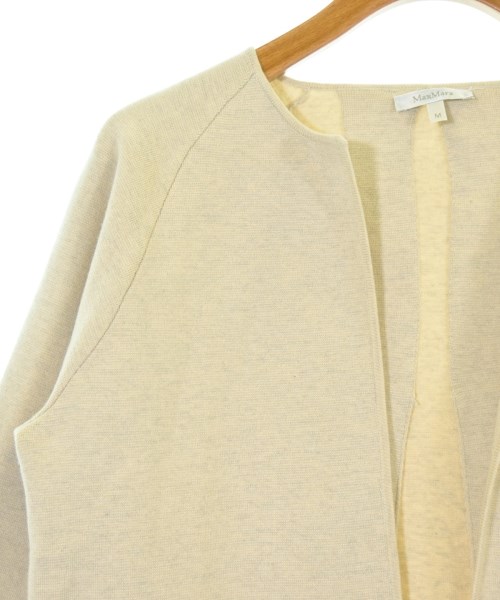 Max Mara（マックスマーラ）ノーカラージャケット ベージュ サイズ:M レディース/2200680414045