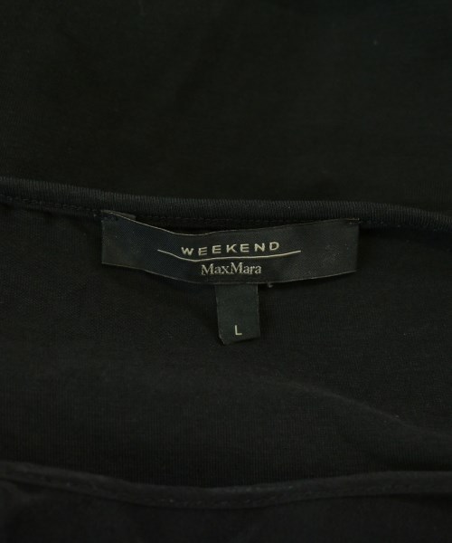 Max Mara（マックスマーラ）Tシャツ・カットソー 黒 サイズ:L レディース/2200682170253