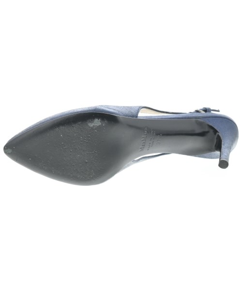 Max Mara（マックスマーラ）パンプス 紺 サイズ:EU37 1/2(24cm位) レディース/2200689227103
