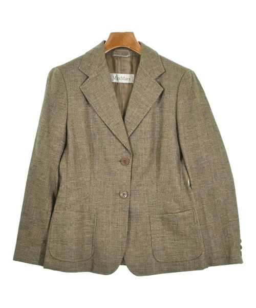 Max Mara(マックスマーラ)テーラードジャケット ベージュ サイズ:44(L位)/2200693669012