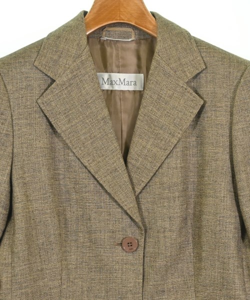 Max Mara（マックスマーラ）テーラードジャケット ベージュ サイズ:44(L位) レディース/2200693669012